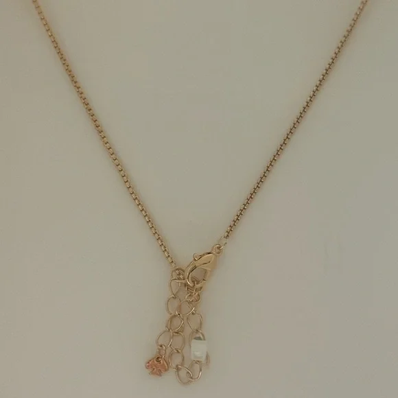 Kate Spade x Target Lucky Letter Charm Necklace 16” + 3” Extender, Gold NEW - Picture 5 of 6